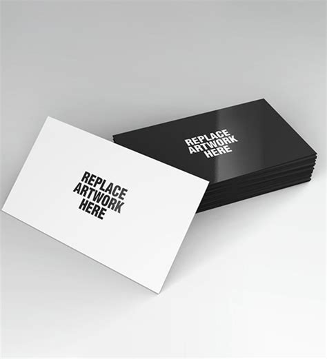 Glossy Paper Business Cards - Claws Printers