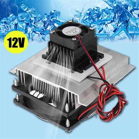 Cool Accessories 12V 6A 60W Thermoelectric Peltier Refrigeration ...