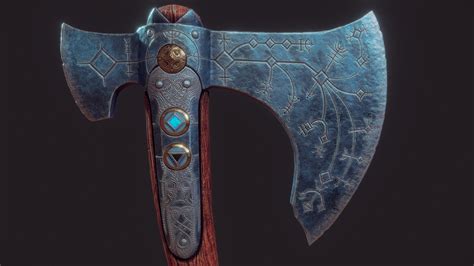 Leviathan Axe - 3D model by AlexChuchvaga [ef5dc2b] - Sketchfab