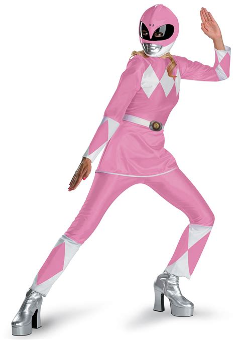 Adult Pink Power Ranger Costume