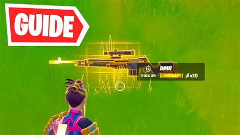 Damage opponents with a DMR Fortnite - YouTube