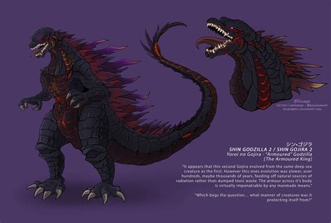 シン•ゴジラ2 | SHIN GODZILLA 2 / SHIN GOJIRA Yoroi no Gojira - “Armoured ...