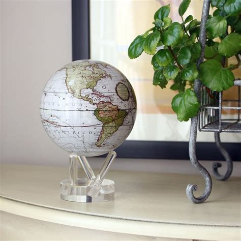 Mova Globe Antique Terrestrial | Jefferson Engraving