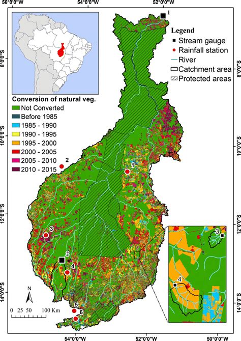 Xingu River Map