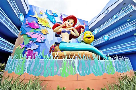 Disney’s Art of Animation Resort - Princess Ariel & Flounder - Walt ...