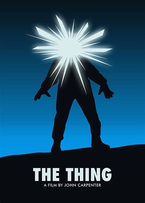 The Thing 1982 movie poster Digital Art by Remake Posters - Pixels