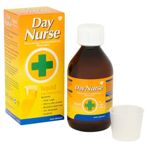 Buy Day Nurse Cold and Flu Relief Liquid 240ml | Pharmacy2U