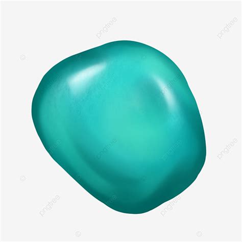 Jade Stone Clipart Hd PNG, Stone Simulation Stone Jade Emerald Color ...