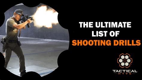 Shooting Drills: Ultimate List - Pistol & Rifle (UPDATED July 2023)