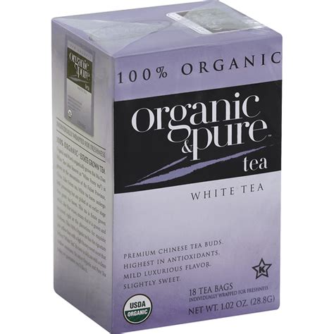 Organic & Pure White Tea, Organic, Bags | Pantry | Elmer's County Market