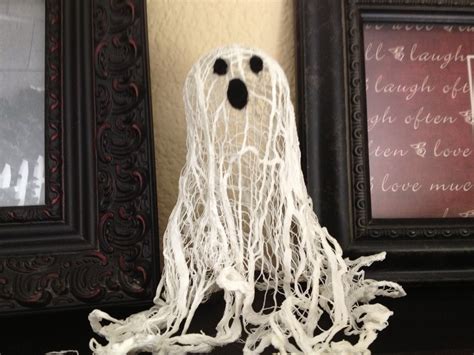 Cheese cloth ghosts | Cheese cloth ghost, Cheese cloth, Ghost