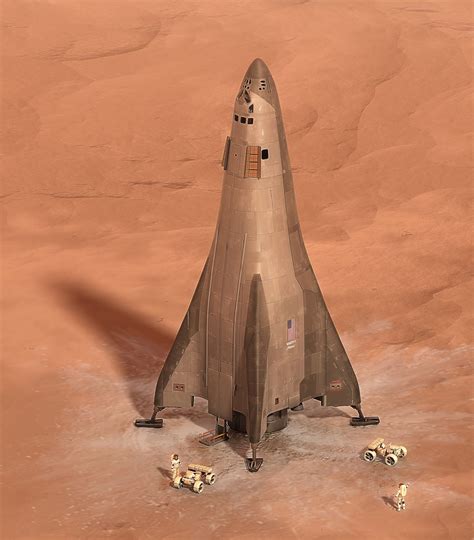 Lockheed Martin's Mars lander concept | human Mars