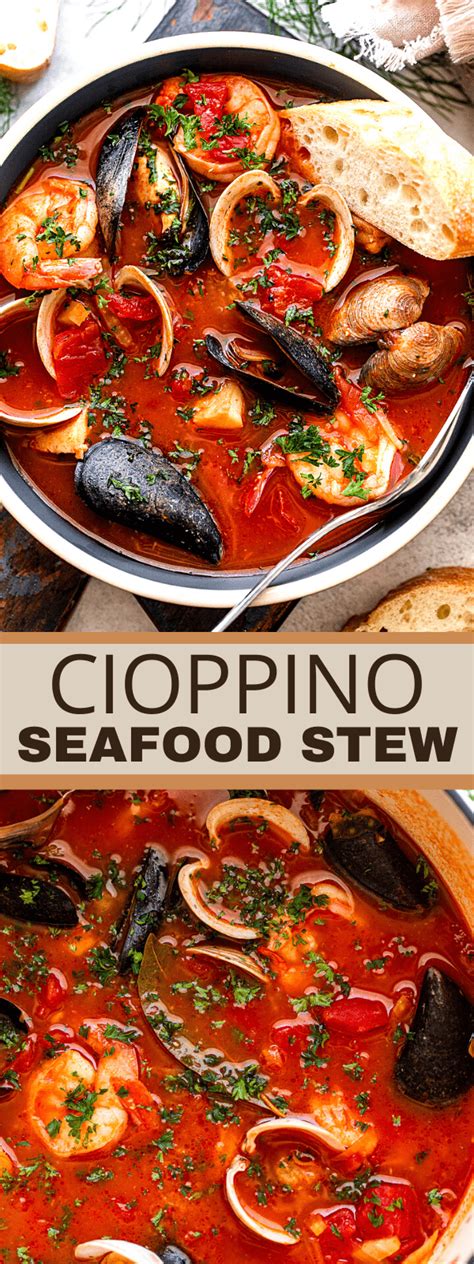 San Francisco Cioppino Recipe | Easy Homemade Fish Stew