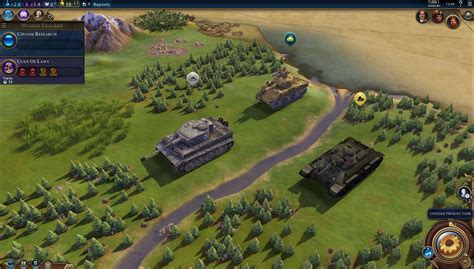 Moar Units now has custom models for the Tiger I and T-34 : r/civ