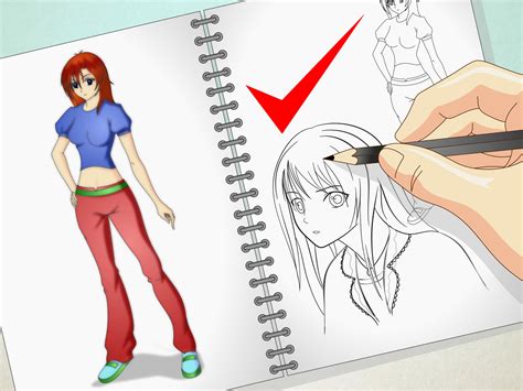 How to Draw Manga Characters: 6 Steps (with Pictures) - wikiHow