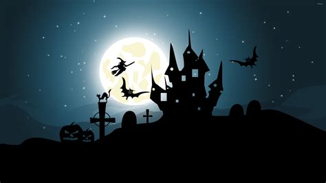 Clear Halloween night wallpaper - Holiday wallpapers - #49447