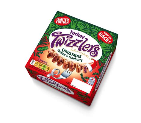 Bernard Matthews Turkey Twizzlers Christmas Turkey and Cranberry 440g ...