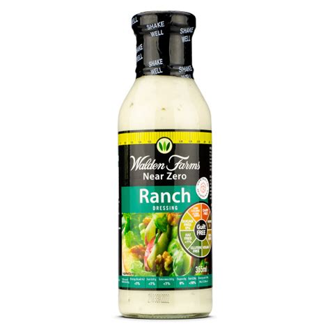 Walden Farms - Ranch Salad Dressing - Calorie free salad dressing ...