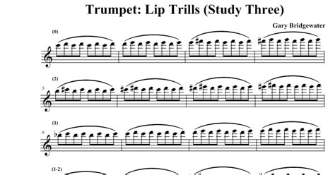 Trumpet: Trumpet: Lip Trills (Study Three)