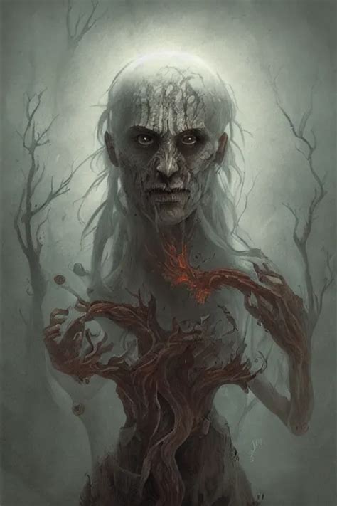 Ghost of the Fire Spirit, professional illustration by | Stable ...