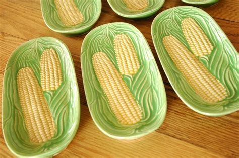 Vintage Corn on the Cob Dishes