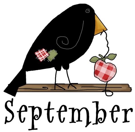 September Clipart #SeptemberMonthClipartFreeImage | Clip art, Printable ...