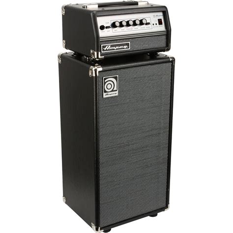 Ampeg Micro-VR Bass Amp Head and SVT210AV Bass Speaker Cabinet Stack ...