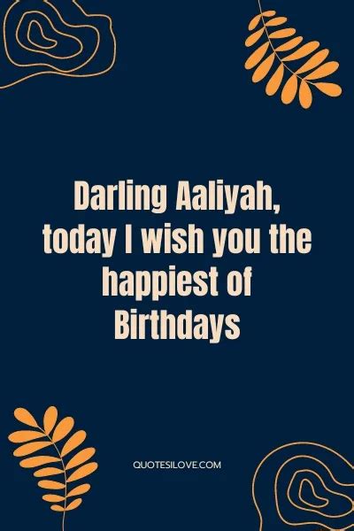 Happy Birthday Aaliyah Quotes and Wishes - Quotes I Love