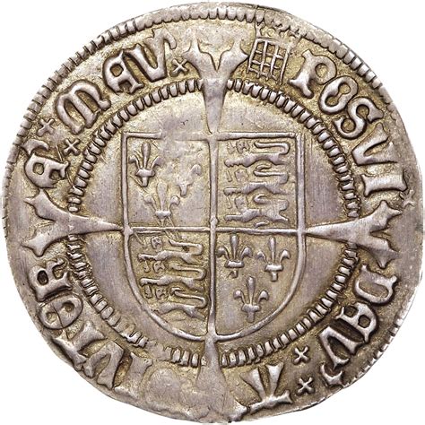 1 Groat - Henry VIII (1st coinage; Henry VII portrait) - England – Numista