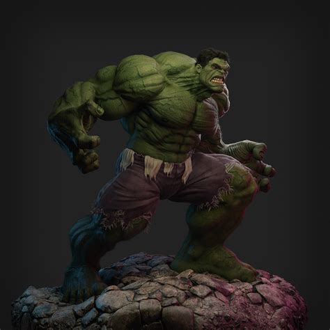 Hulk fan art - ZBrushCentral