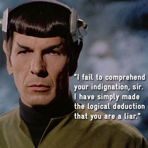 17 Best images about Spock Quotes on Pinterest | It is, Leonard nimoy ...