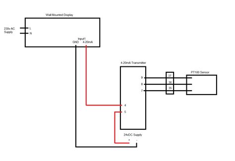 Rtd Pt100 3 Wire Wiring Diagram