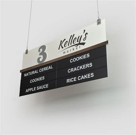 Hanging Aisle Directories | Grocery Aisle Signs | Retail Signage ...