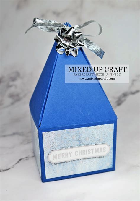 Pyramid Topped Gift Boxes – Mixed Up Craft