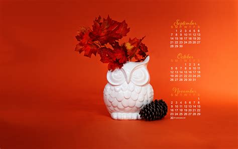 🔥 Download October Calendar Wallpaper Ready For Fall Photo Kate by ...