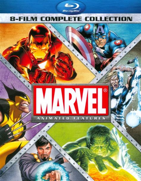 Best Buy: Marvel Animated Features 8-Film Complete Collection [Blu-ray]