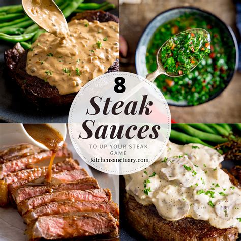 8 Steak Sauces to Seriously Up Your Steak Game - Nicky's Kitchen Sanctuary