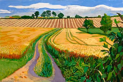 Pin on Pintores | David hockney landscapes, David hockney, David ...