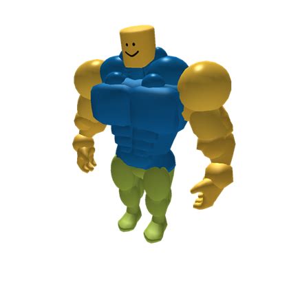 The Buff Noob - Roblox | Noob, Roblox funny, Roblox