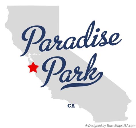 Map of Paradise Park, CA, California