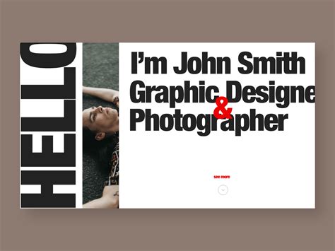 John Smith by Taka Design on Dribbble