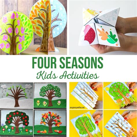 Four Seasons Activities - The Crafting Chicks