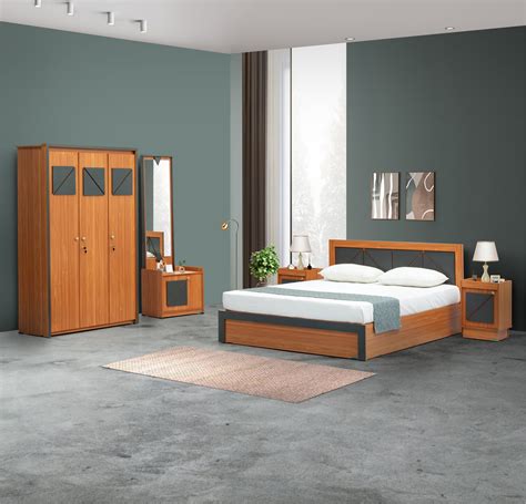 Tampa 4 Piece Bedroom Set | Damro