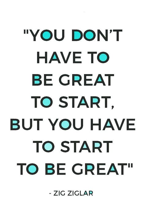 Just Start Quotes - ShortQuotes.cc