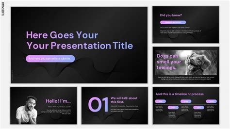 Modern Dark | Free PowerPoint template & Google Slides theme