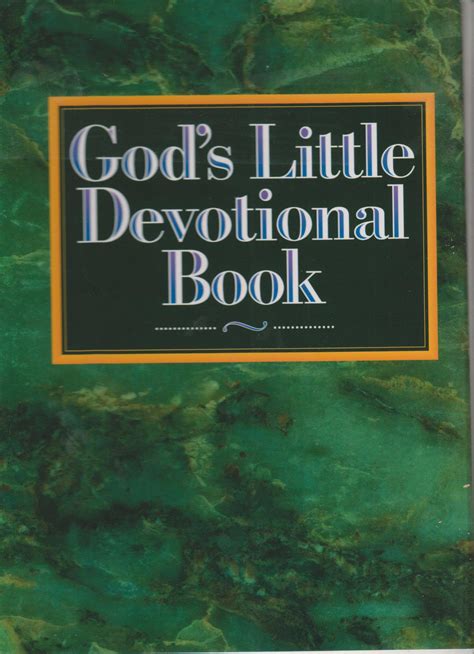 God's Little Devotional Book (Hardcover, Religion, Devotional ) 1995