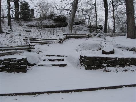 A Snowy Walk Around Little Round Top | Gettysburg Daily