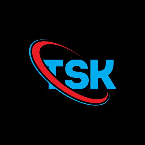 TSK logo. TSK letter. TSK letter logo design. Initials TSK logo linked ...