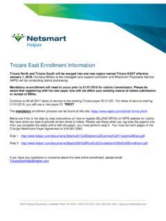 TriCare East Enrollment Information Update 12.20 - … / tricare-east ...