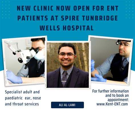 New ENT Service at Spire Tunbridge Wells Hospital | Kent ENT Partnership